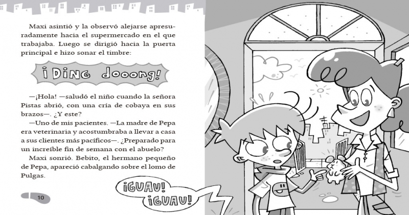 Los Buscapistas 1 - el Caso del Castillo Encantado-1