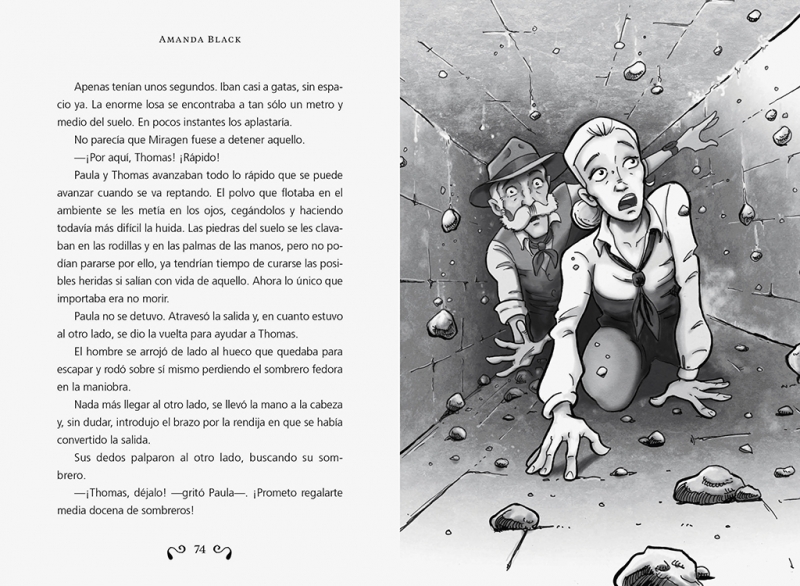 El Amuleto Perdido. Amanda Black 2-4