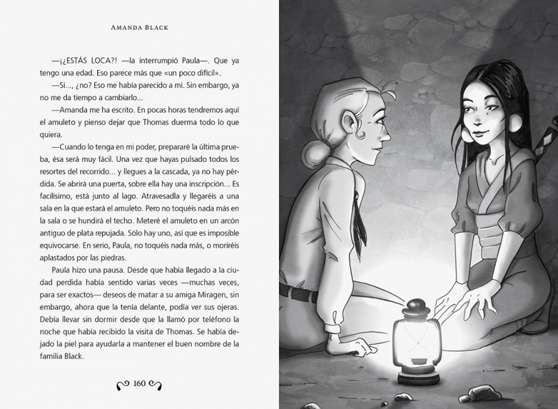 El Amuleto Perdido. Amanda Black 2-6