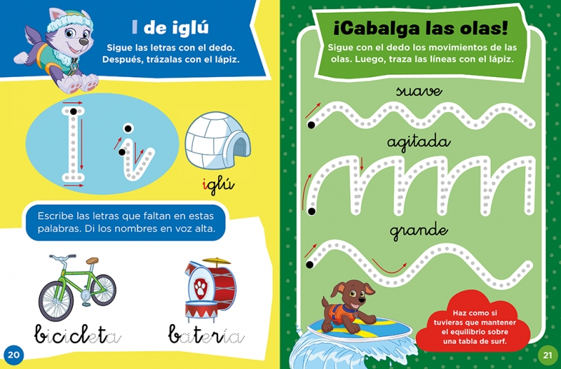 Paw Patrol Patrulla Canina. Cuaderno de Vacaciones. - Campamento de Verano (3-2