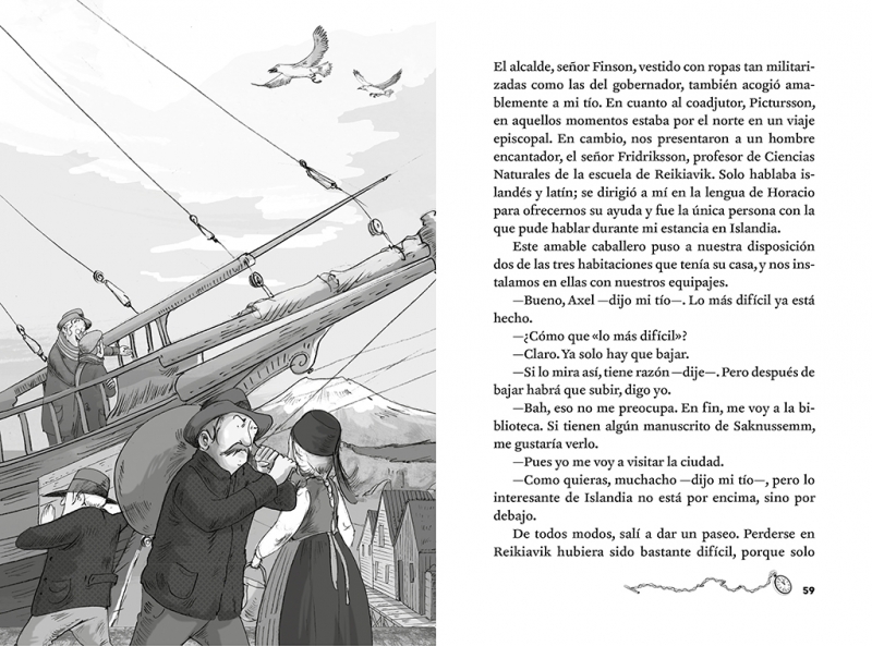 Julio Verne 3. Viaje Al Centro de la Tie-3