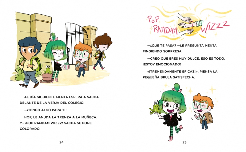 Menta y Burbuja 1 - una Brujita Muy Impaciente (Con Letra Mayuscula)-3