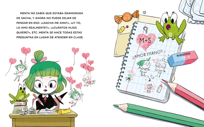 Menta y Burbuja 1 - una Brujita Muy Impaciente (Con Letra Mayuscula)-1