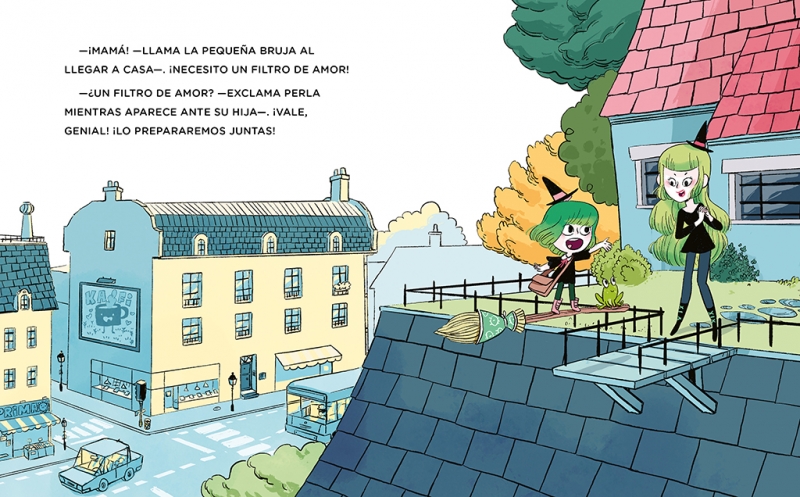Menta y Burbuja 1 - una Brujita Muy Impaciente (Con Letra Mayuscula)-2