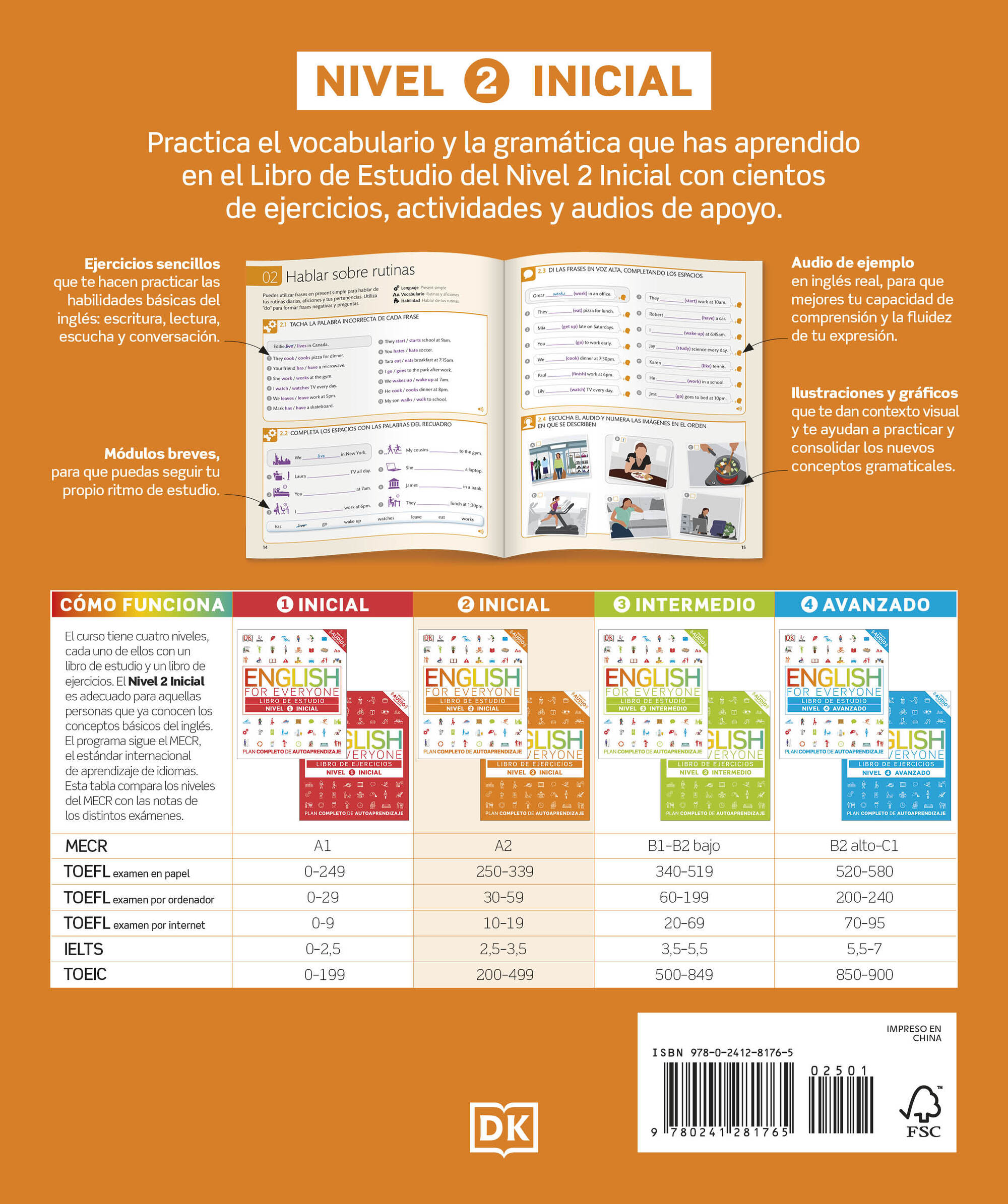 English For Everyone - Libro de Ejercicios (Nivel 2 Inicial-1