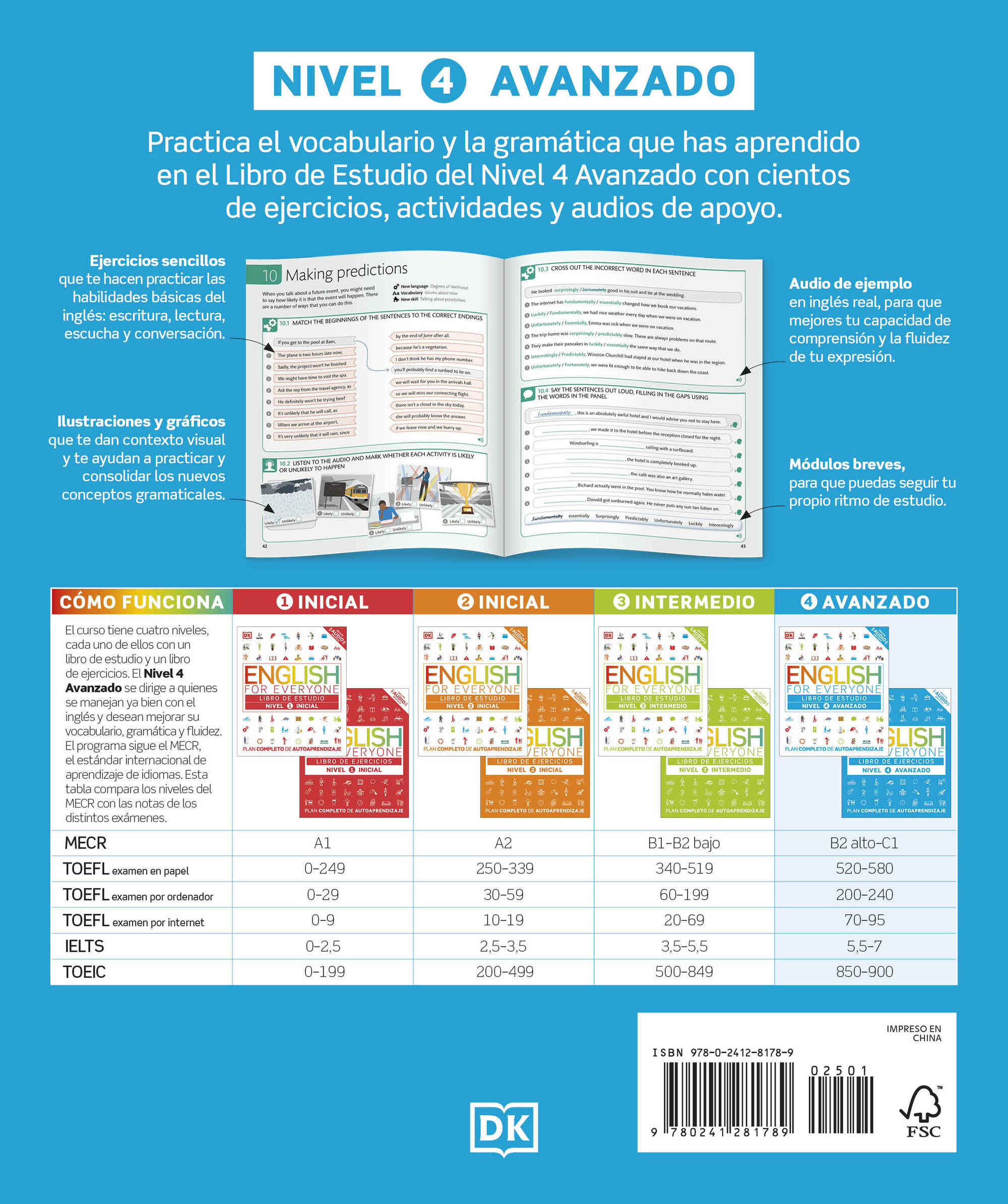 English For Everyone - Libro de Ejercicios (Nivel 4 Avanzado)-1