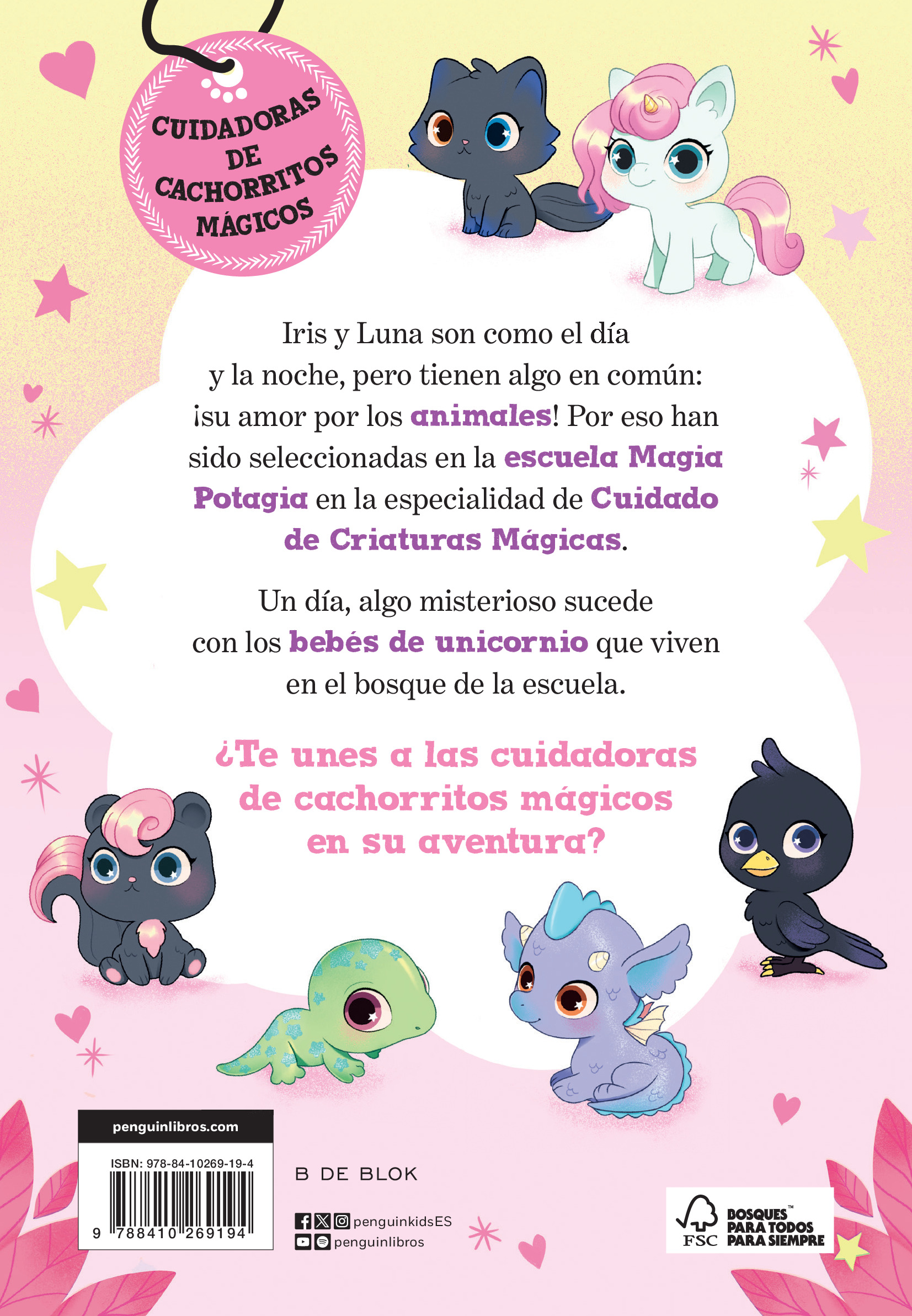Iris y Luna: Cuidadoras de Cachorritos Mágicos 1 - ¡Un Cole Lleno de Magia!-1