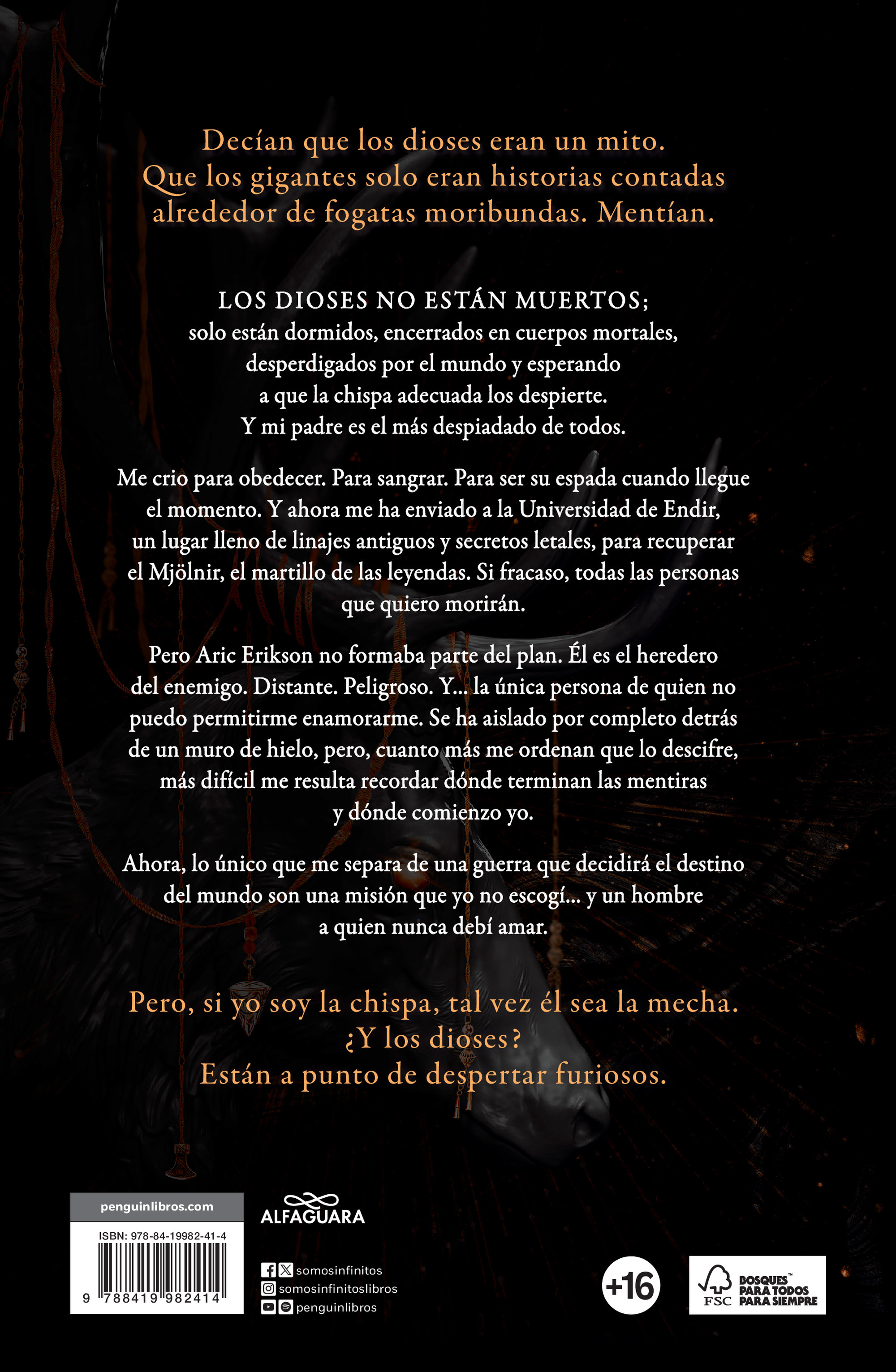 Fallen Gods (Edición Especial en Tapa Dura y con Cantos Tintados) (Hilos del Des-1