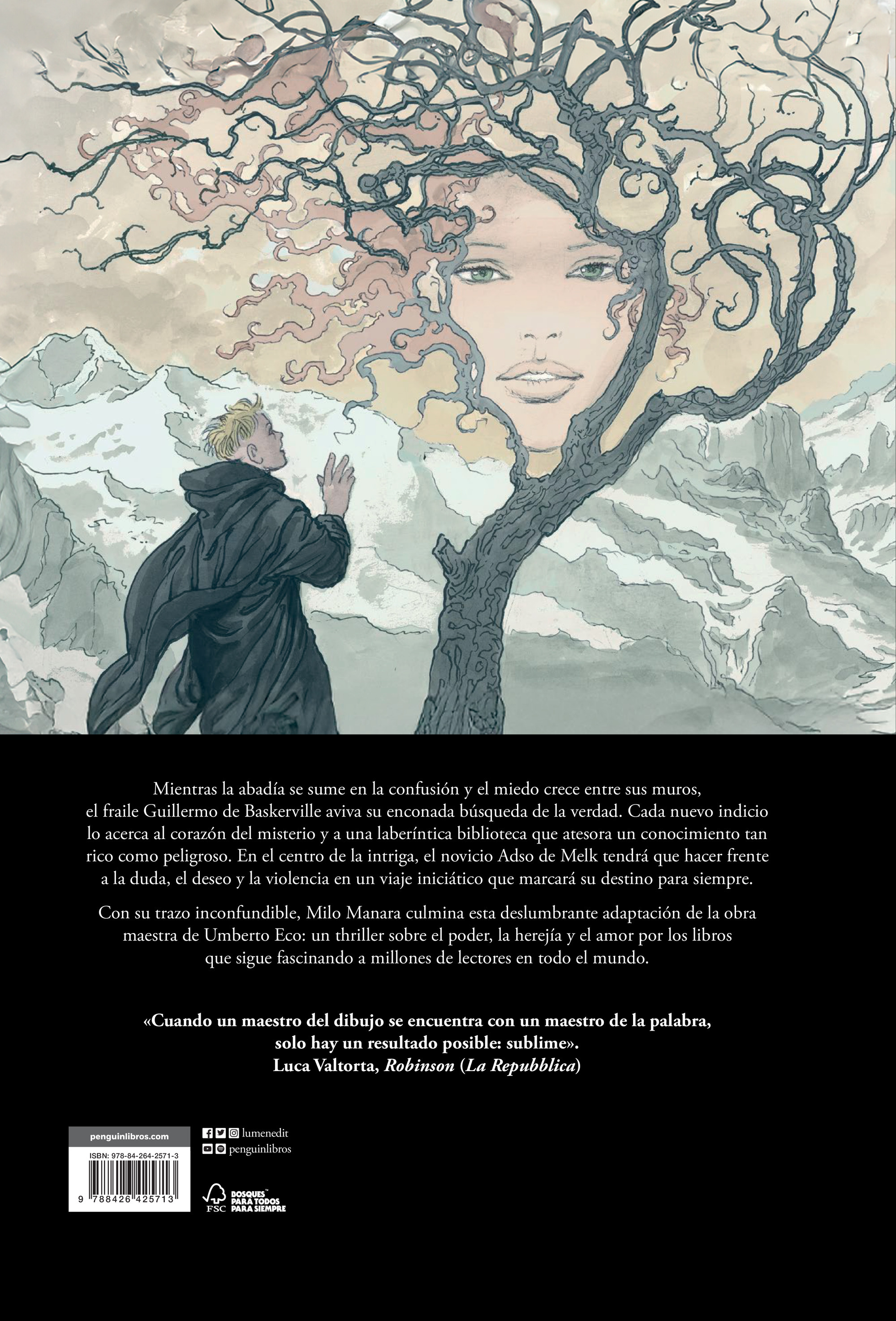 EL NOMBRE DE LA ROSA (LA NOVELA GRÁFICA) 2-1