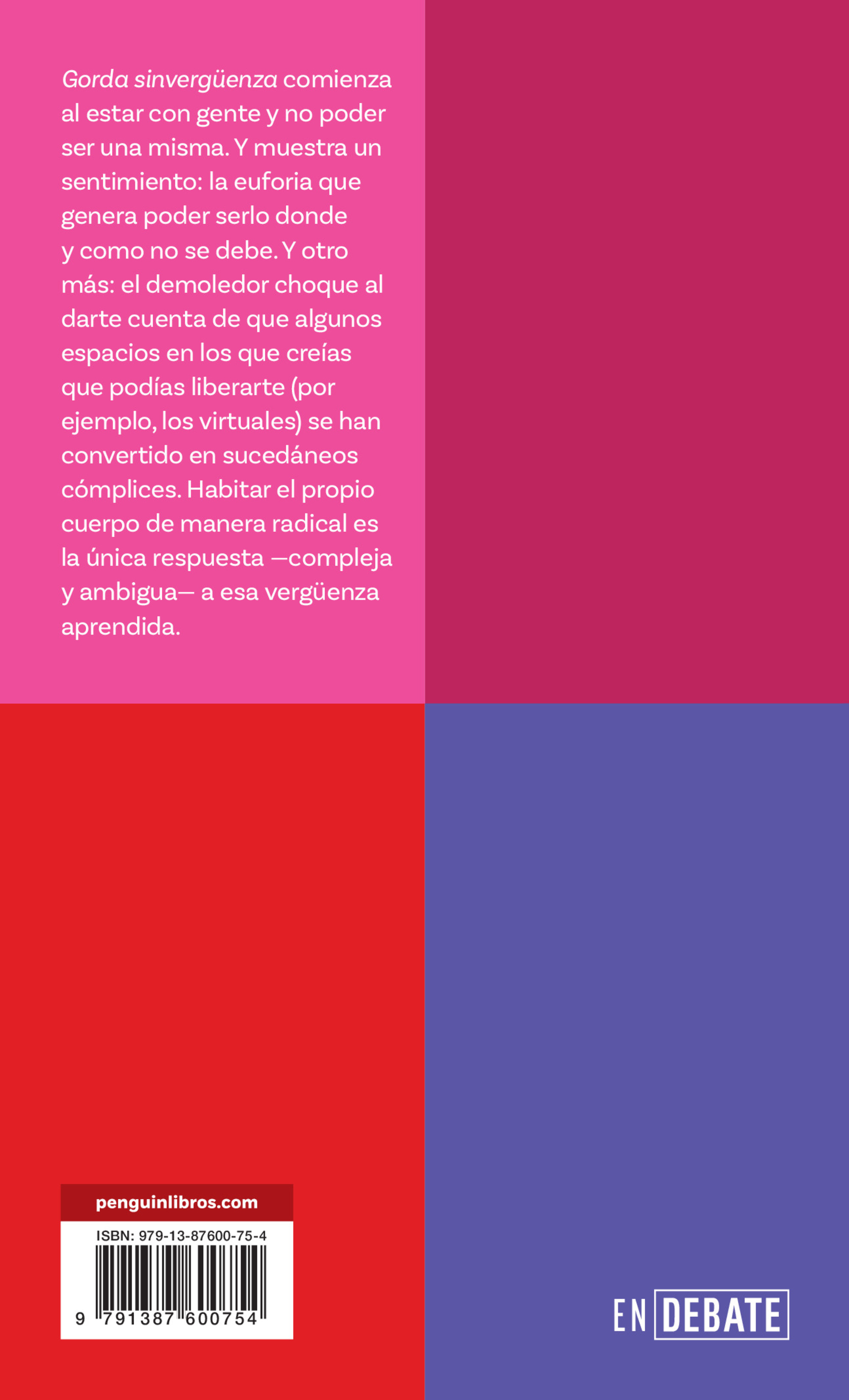 Gorda Sinvergüenza (Serie Endebate)-1