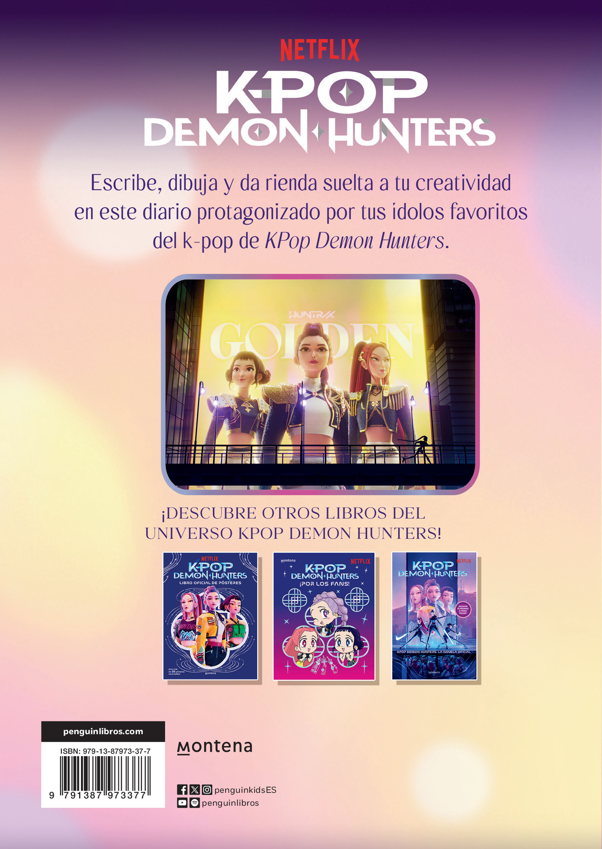 Kpop Demon Hunters: mi Diario Golden-1